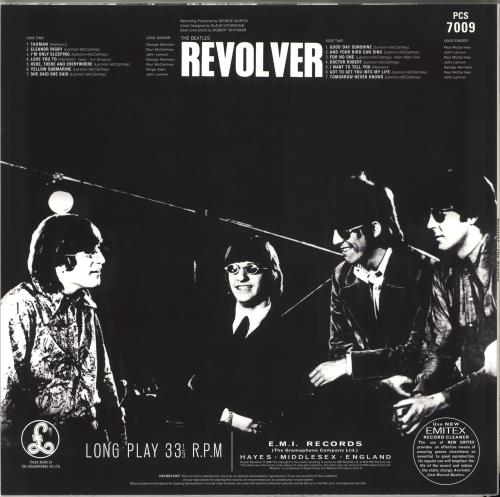 The Beatles Revolver - 180gm - EX vinyl LP album (LP record) UK BTLLPRE709238
