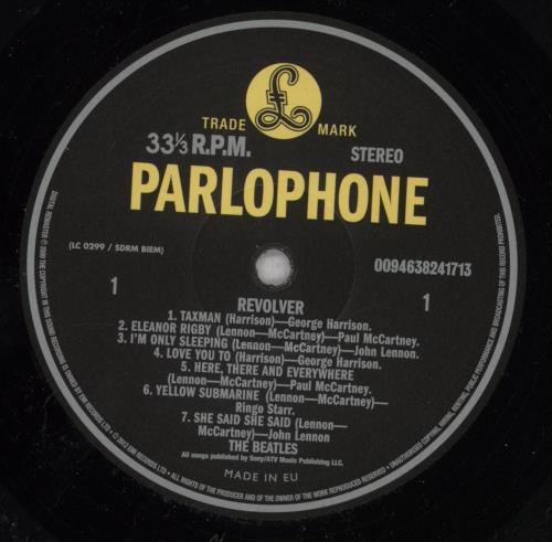 The Beatles Revolver - 180gm vinyl LP album (LP record) UK BTLLPRE741012
