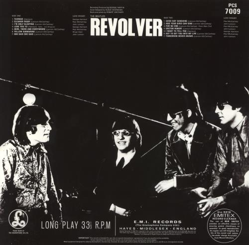 The Beatles Revolver - 180gm vinyl LP album (LP record) UK BTLLPRE741012