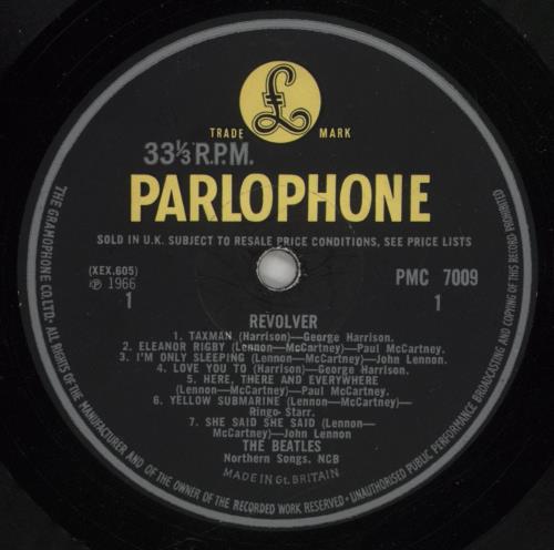 The Beatles Revolver - 1st - EX vinyl LP album (LP record) UK BTLLPRE586523