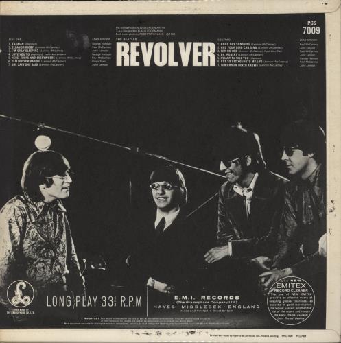 The Beatles Revolver - 1st - G vinyl LP album (LP record) UK BTLLPRE875484