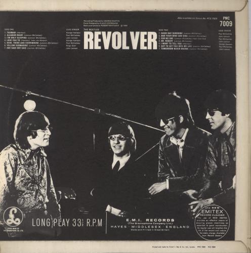 The Beatles Revolver - 1st - Mix 11 - VG vinyl LP album (LP record) UK BTLLPRE824990