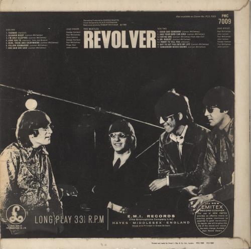 The Beatles Revolver - 1st - VG vinyl LP album (LP record) UK BTLLPRE559105