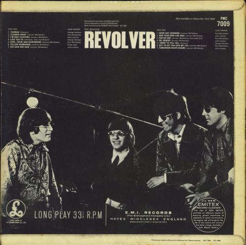 The Beatles Revolver - 1st - WOL vinyl LP album (LP record) UK BTLLPRE777035