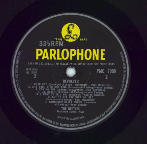 The Beatles Revolver - 1st - WOL vinyl LP album (LP record) UK BTLLPRE777035