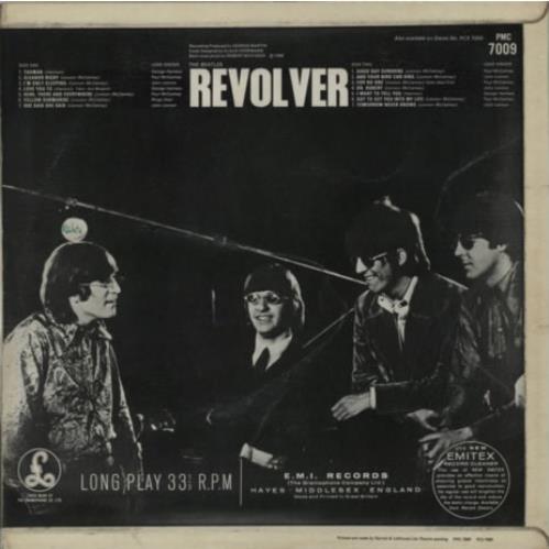 The Beatles Revolver - 1st vinyl LP album (LP record) UK BTLLPRE44645