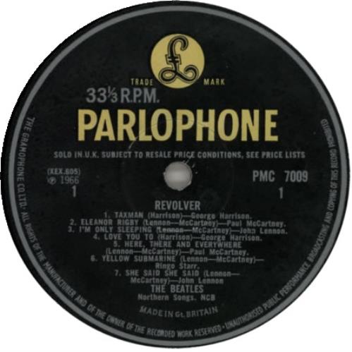 The Beatles Revolver - 1st vinyl LP album (LP record) UK BTLLPRE44645