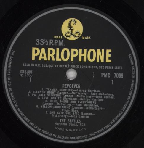 The Beatles Revolver - 2nd - EJD - EX vinyl LP album (LP record) UK BTLLPRE846440