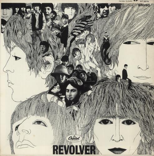 The Beatles Revolver - 2nd - EX vinyl LP album (LP record) US BTLLPRE881589