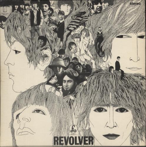The Beatles Revolver - 2nd - VG vinyl LP album (LP record) UK BTLLPRE542689