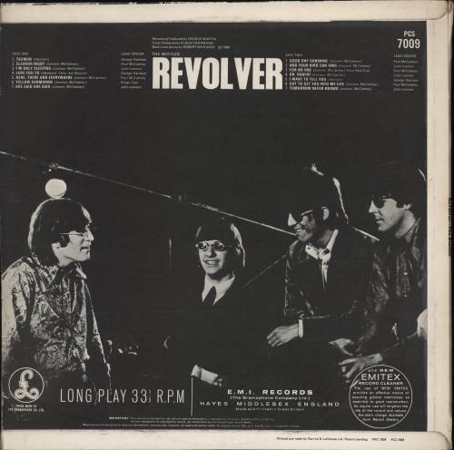The Beatles Revolver - 2nd vinyl LP album (LP record) UK BTLLPRE330093
