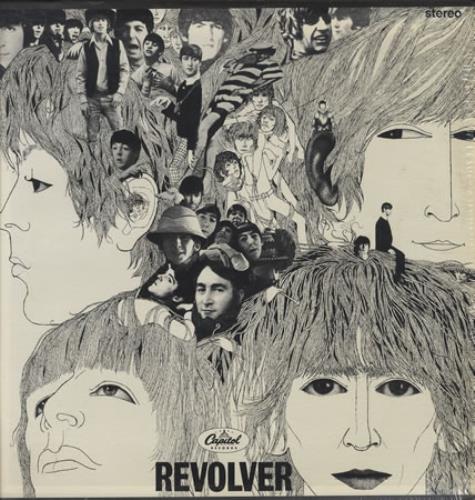 The Beatles Revolver - 2nd vinyl LP album (LP record) US BTLLPRE405124