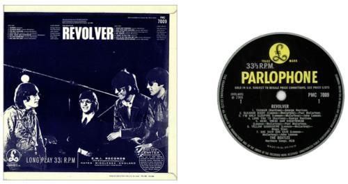 The Beatles Revolver - 2nd vinyl LP album (LP record) UK BTLLPRE491294