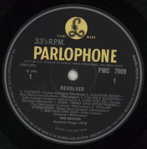 The Beatles Revolver - 3rd - EJD - VG vinyl LP album (LP record) UK BTLLPRE869905
