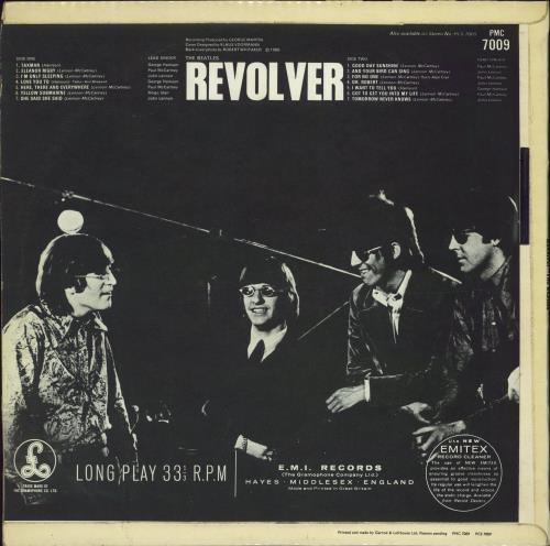 The Beatles Revolver - 3rd - EX vinyl LP album (LP record) UK BTLLPRE653103