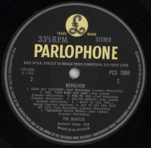 The Beatles Revolver - 3rd - VG vinyl LP album (LP record) UK BTLLPRE584856