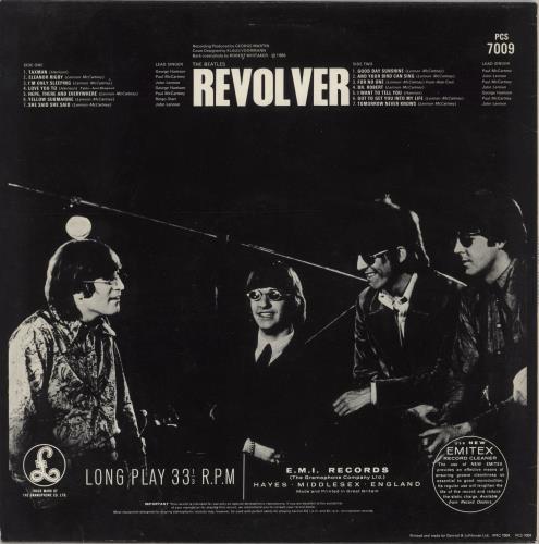 The Beatles Revolver - All Rights - EX vinyl LP album (LP record) UK BTLLPRE655167