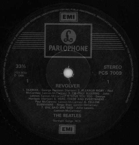 The Beatles Revolver - DMM + Q Series Insert vinyl LP album (LP record) UK BTLLPRE762558