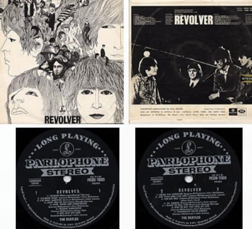 The Beatles Revolver - EX vinyl LP album (LP record) Australian BTLLPRE323710