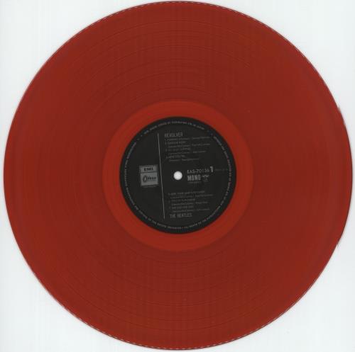 The Beatles Revolver - Red Vinyl + Wide 86 Obi vinyl LP album (LP record) Japanese BTLLPRE221625