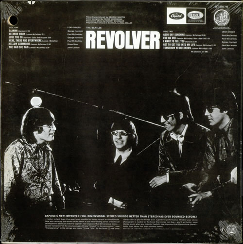 The Beatles Revolver - Sealed vinyl LP album (LP record) US BTLLPRE324501