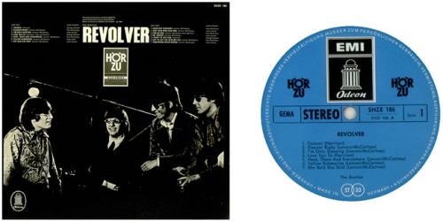 The Beatles Revolver vinyl LP album (LP record) German BTLLPRE281122