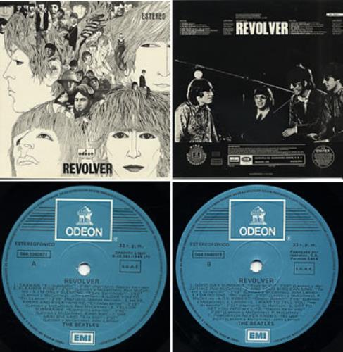 The Beatles Revolver vinyl LP album (LP record) Spanish BTLLPRE307838