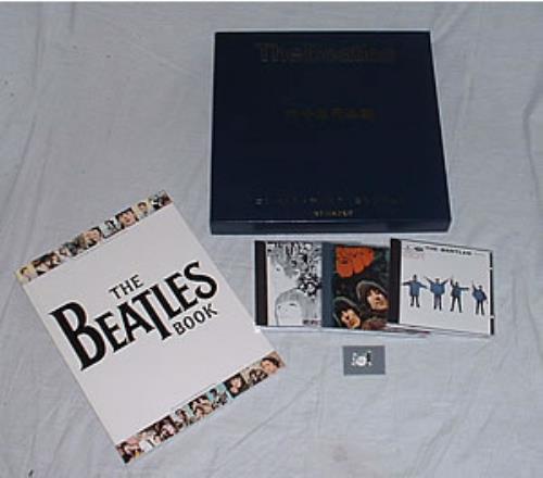 The Beatles Revolver/Help/Rubber Soul - Export Box CD Album Box Set UK BTLDXRE103035