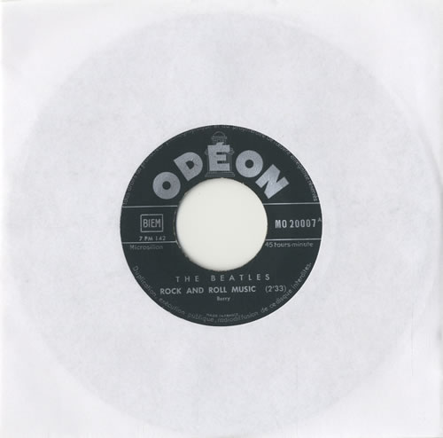 The Beatles Rock And Roll Music 7" vinyl single (7 inch record / 45) French BTL07RO501784