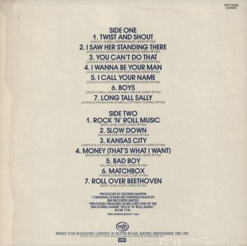 The Beatles Rock 'N' Roll Music Vol. 1 - Shrink vinyl LP album (LP record) UK BTLLPRO865467