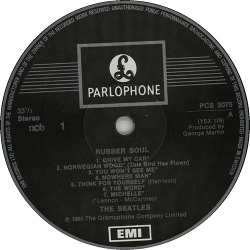 The Beatles Rubber Soul - 1 Box vinyl LP album (LP record) Swedish BTLLPRU579659