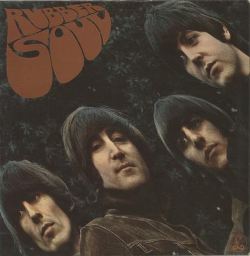 The Beatles Rubber Soul - 1st - Transitional - VG vinyl LP album (LP record) UK BTLLPRU856465