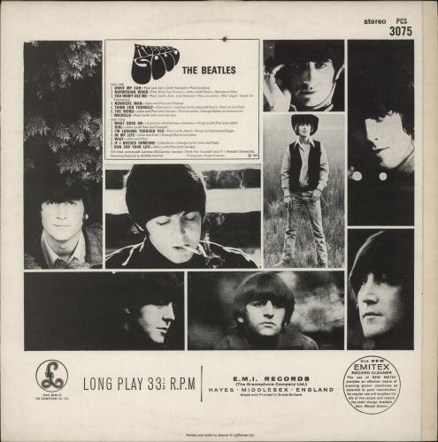 The Beatles Rubber Soul - 2 Box - Gram - Lam - EX vinyl LP album (LP record) UK BTLLPRU566749