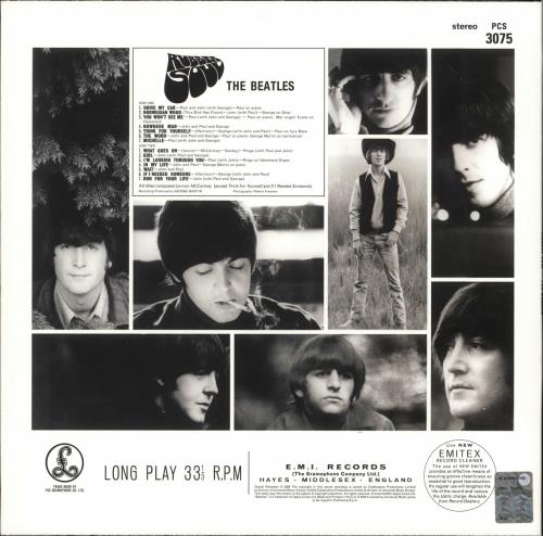 The Beatles Rubber Soul - 2017 - DeAgostini vinyl LP album (LP record) UK BTLLPRU724143