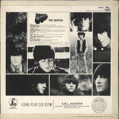 The Beatles Rubber Soul - 2nd - Hazel Yarwood Mix vinyl LP album (LP record) UK BTLLPRU802265