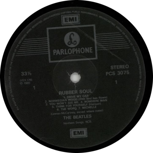 The Beatles Rubber Soul - DMM - EX vinyl LP album (LP record) UK BTLLPRU541892