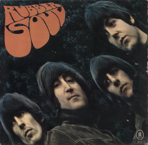 The Beatles Rubber Soul - Light Blue Label - VG vinyl LP album (LP record) German BTLLPRU863013