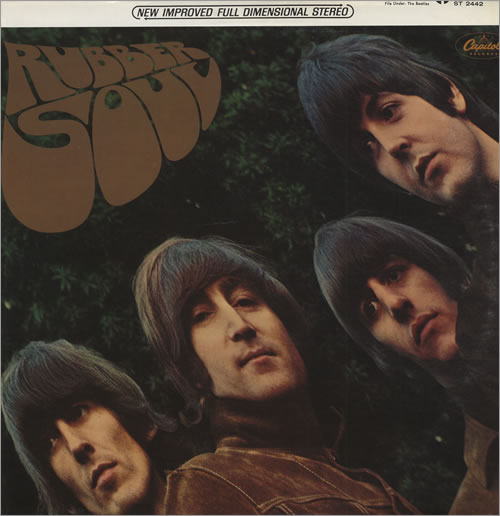 The Beatles Rubber Soul - Mfd by Apple/Unsliced vinyl LP album (LP record) US BTLLPRU333517