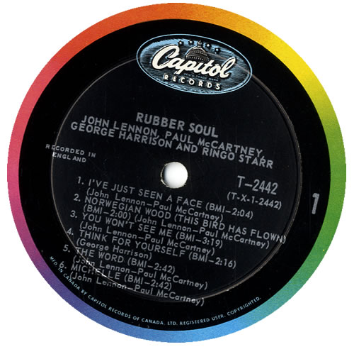 The Beatles Rubber Soul - Mono vinyl LP album (LP record) Canadian BTLLPRU560644