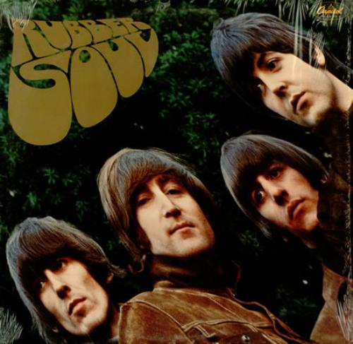 The Beatles Rubber Soul - Orange Label vinyl LP album (LP record) US BTLLPRU427184