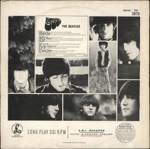 The Beatles Rubber Soul - Path� - VG vinyl LP album (LP record) UK BTLLPRU709352