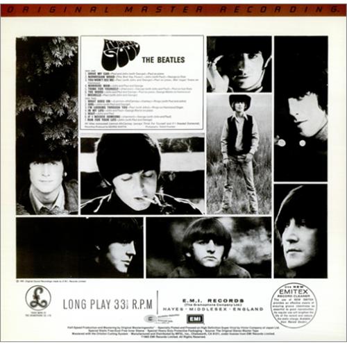 The Beatles Rubber Soul vinyl LP album (LP record) US BTLLPRU221553