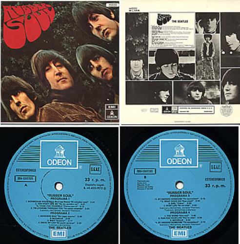 The Beatles Rubber Soul vinyl LP album (LP record) Spanish BTLLPRU307844