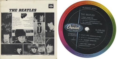 The Beatles Rubber Soul vinyl LP album (LP record) Mexican BTLLPRU391877
