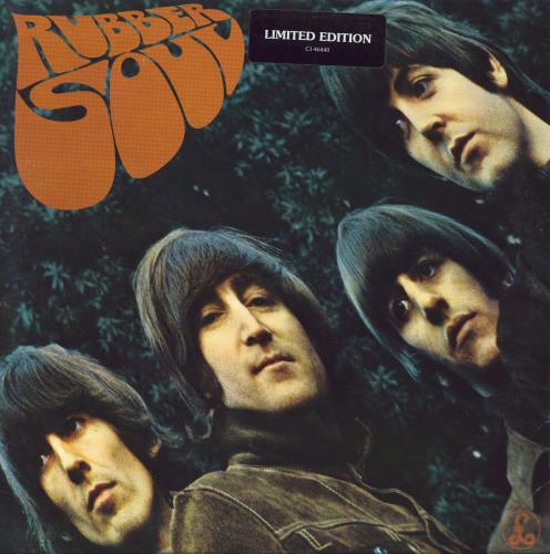 The Beatles Rubber Soul vinyl LP album (LP record) US BTLLPRU460184