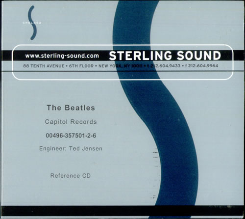 The Beatles Rubber Soul CD-R acetate US BTLCRRU528312