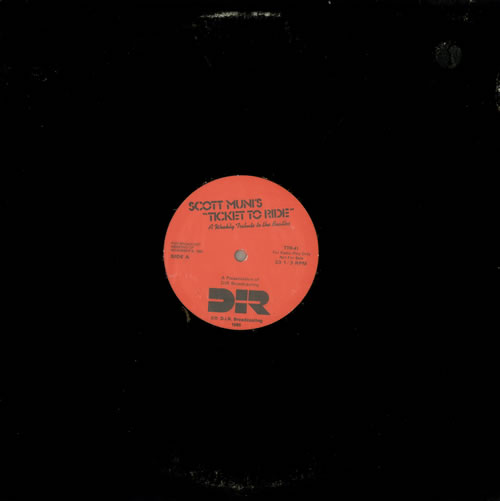 The Beatles Scott Muni's Ticket To Ride - A Weekly Tribute To The Beatle 2-LP vinyl record set (Double LP Album) US BTL2LSC488911