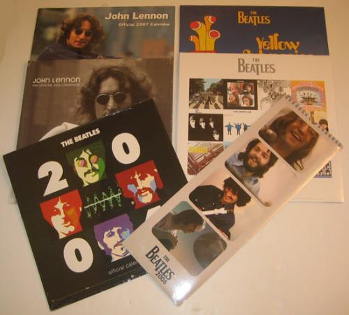 The Beatles Set Of Calendars calendar UK BTLCASE407588
