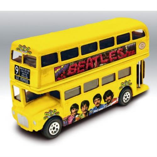 The Beatles Sgt Peppers Routemaster Bus Toy UK BTLTYSG446818