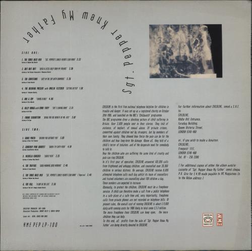 The Beatles Sgt. Pepper Knew My Father vinyl LP album (LP record) UK BTLLPSG195847